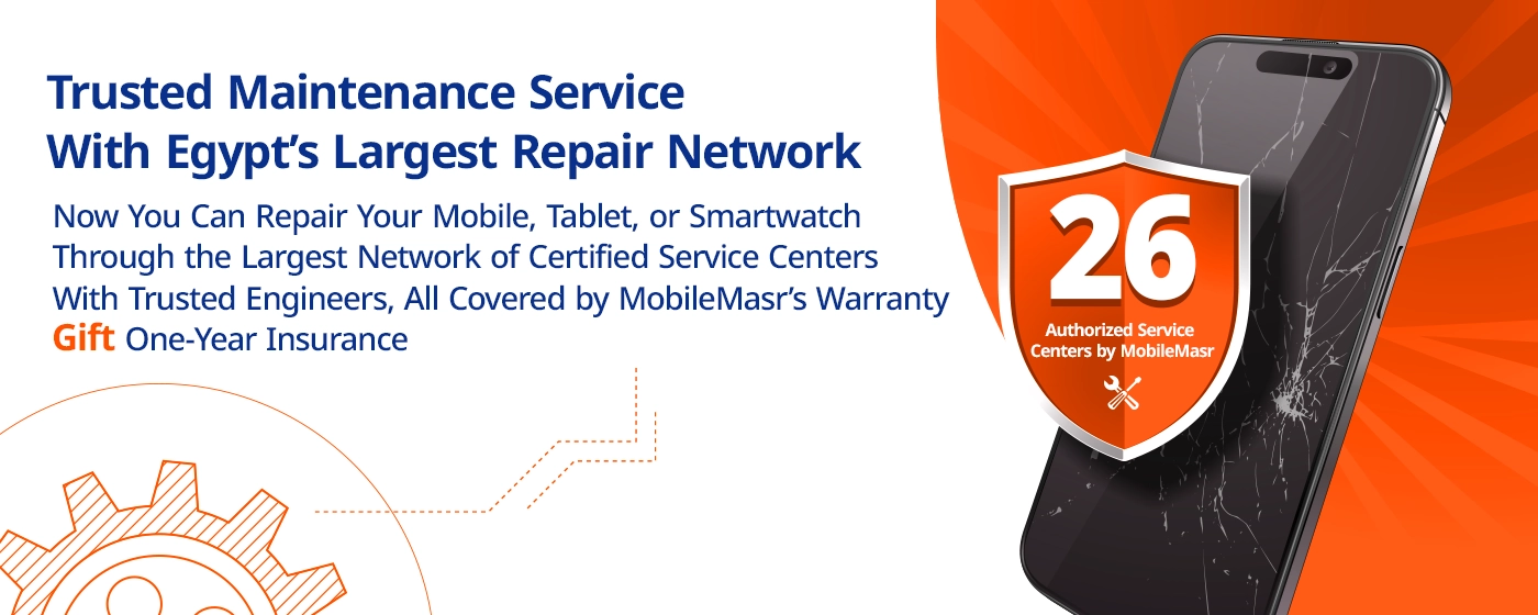 Reliable maintenance service with the largest maintenance network in Egypt